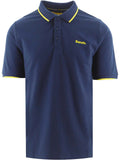 Bench Navy Yellow Richmond Polo Shirt